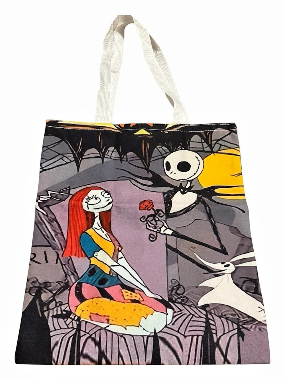 Nightmare Before Christmas Camvas Tote Bag - Like New